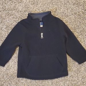 Little boys black pullover